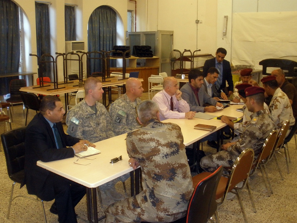 'Dagger' Brigade soldiers reflect on experiences at Joint Security Station Justice on occasion of base’s transfer to Iraqi government