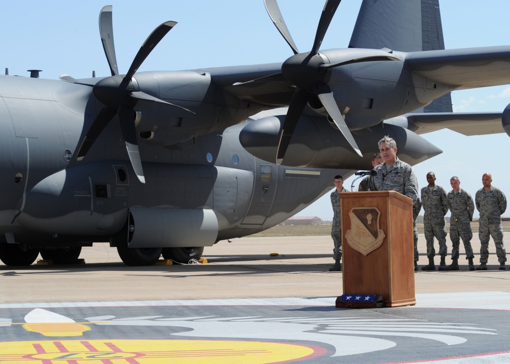 New aircraft arrives at Cannon