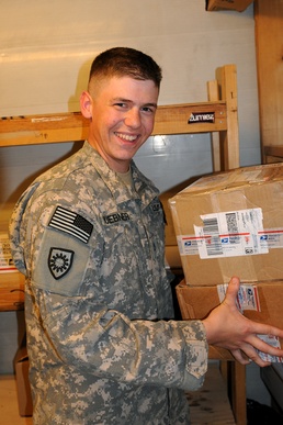 Infantry’s middle mail man