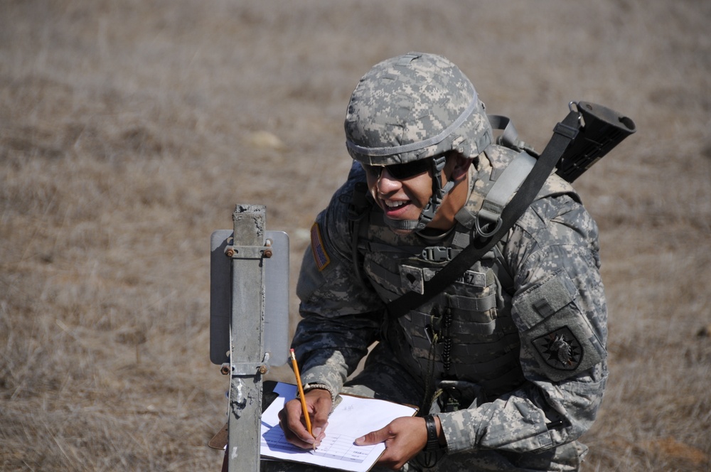 California National Guard soldiers compete in the 2011 Best Warrior Competition