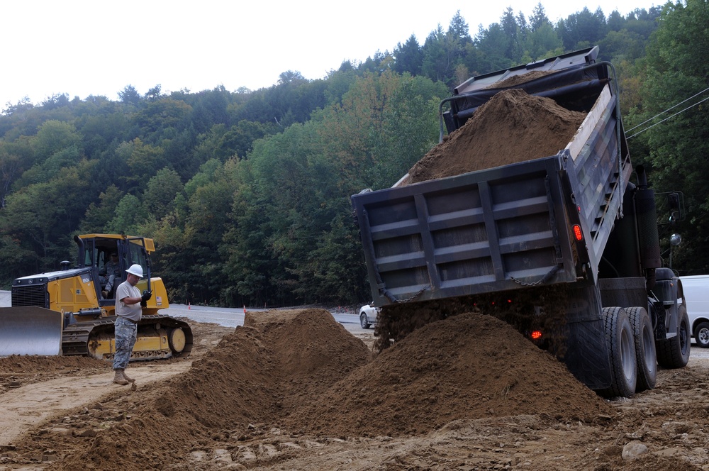 Virginia Guard soldiers assist with recovery efforts in Vermont