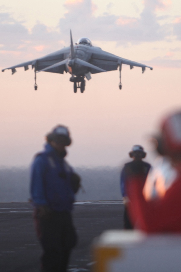 Harriers participate in Dawn Blitz