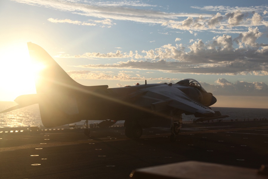 Harriers participate in Dawn Blitz