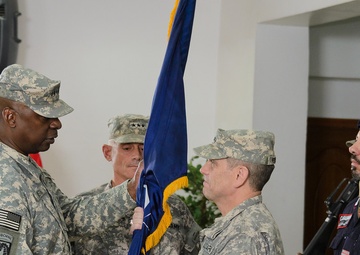 Lt. Gen. Caslen assumes command of NTM-I, leads OSC-I to strengthen ISF