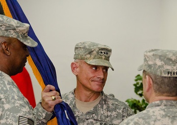 Lt. Gen. Caslen assumes command of NTM-I, leads OSC-I to strengthen ISF