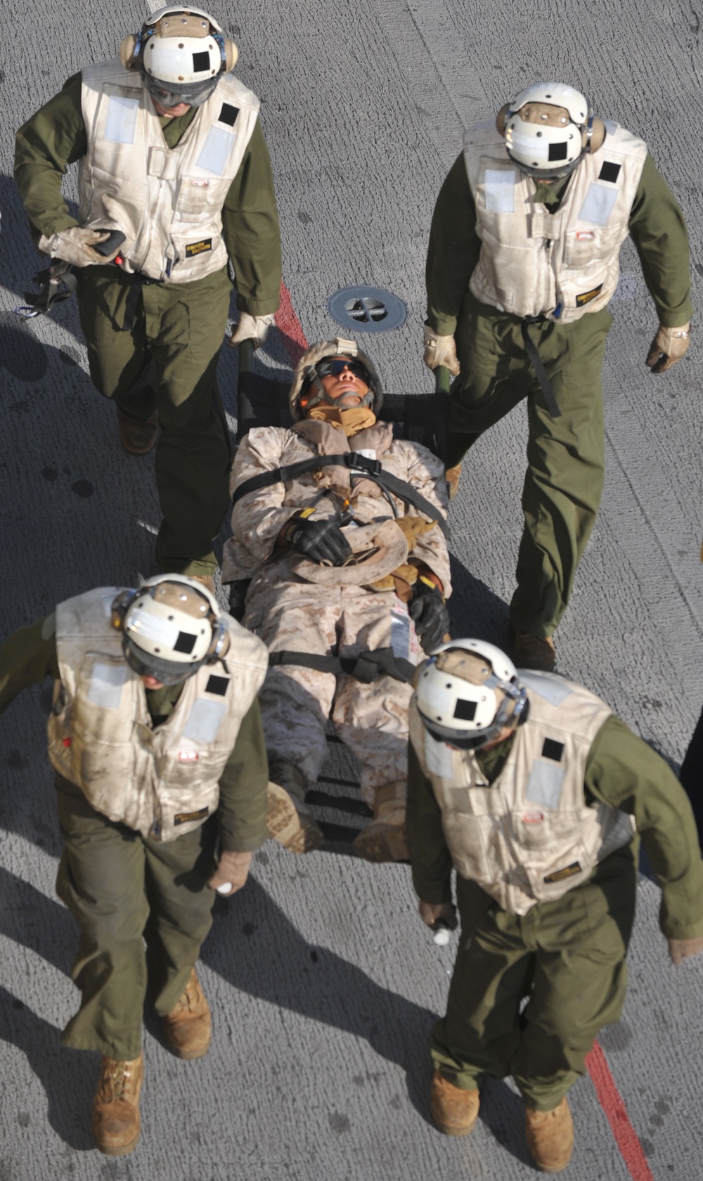 Unit conducts casualty evacuation exercise