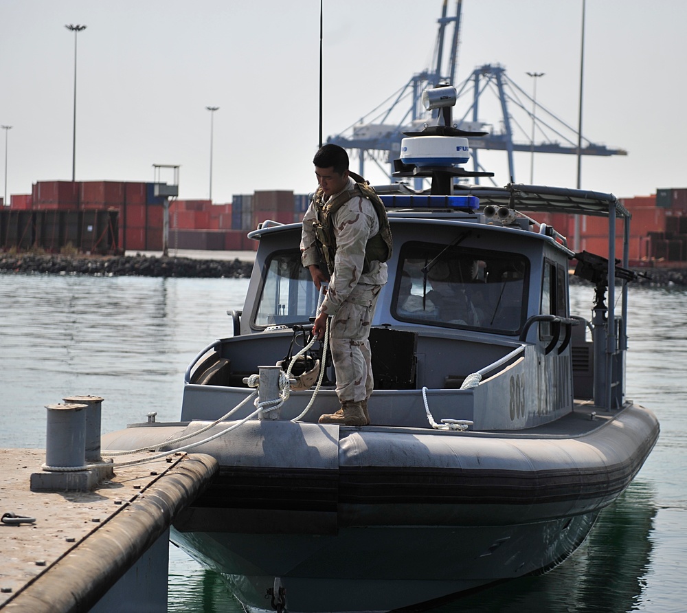 Escorting the USS Carney safely in Africa