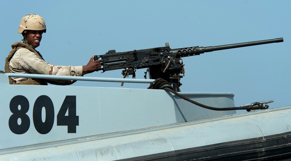 Escorting the USS Carney safely