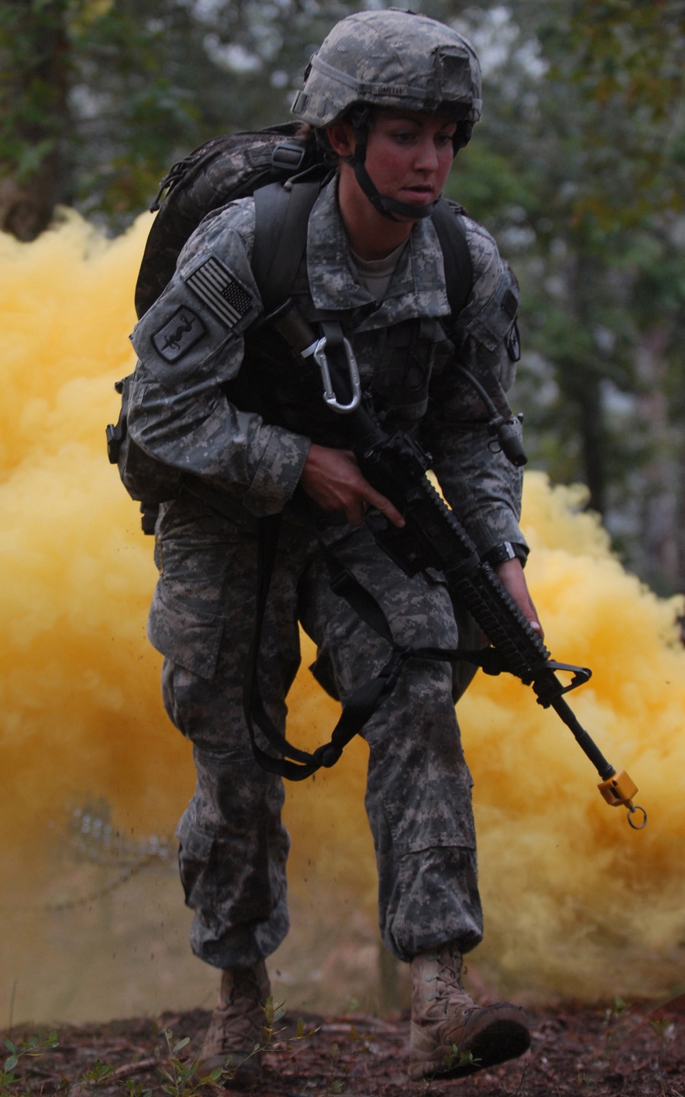Soldiers compete with selves to earn recognition for medical expertise
