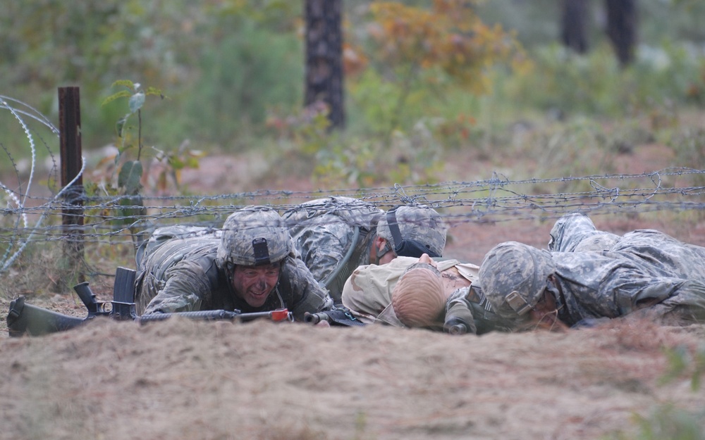 Soldiers compete with selves to earn recognition for medical expertise