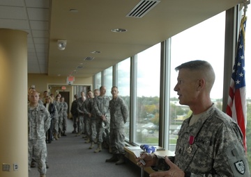 State Command Sgt. Major Scott Mills retires