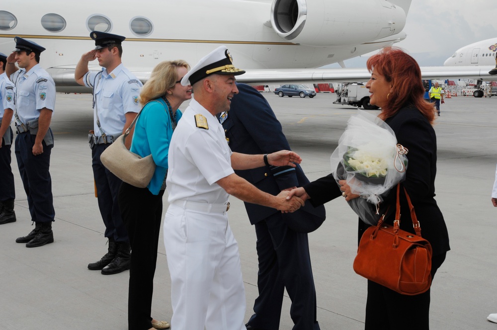 Supreme Allied Commander Europe visits Greece