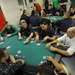 USS George H.W. Bush poker tournament