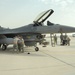 The first planes arrive
