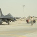 The first planes arrive