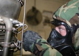 MALS-29 exercise prepares Marines for MOPP