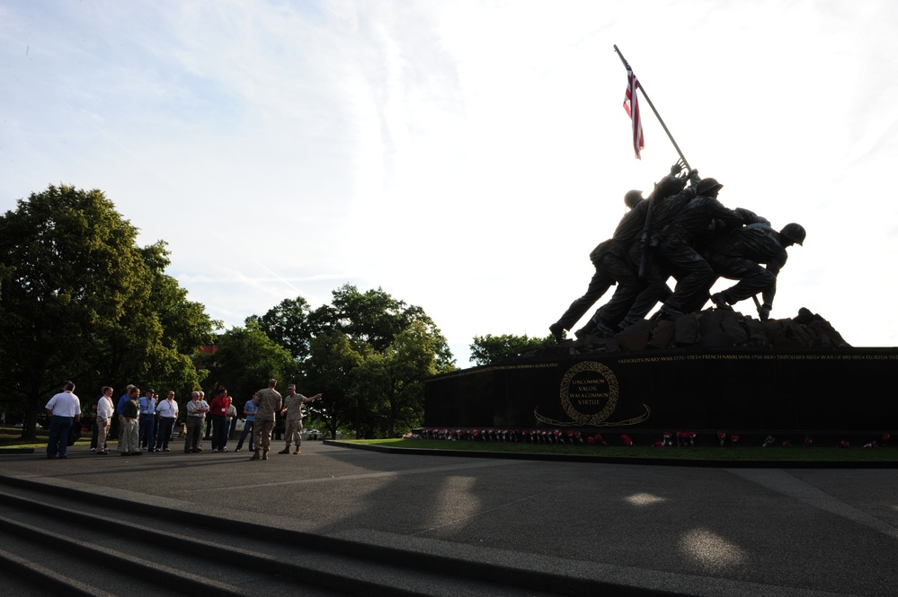 Marine Corps Executive Forum tour sites in the National Capital Region