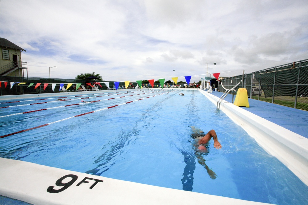 MWR 1 mile swim GTMO