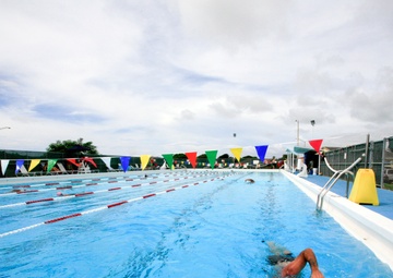 MWR 1 mile swim GTMO