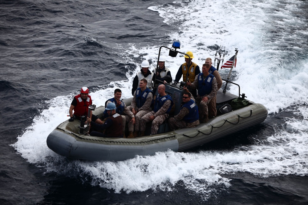 Unit conducts sea operations