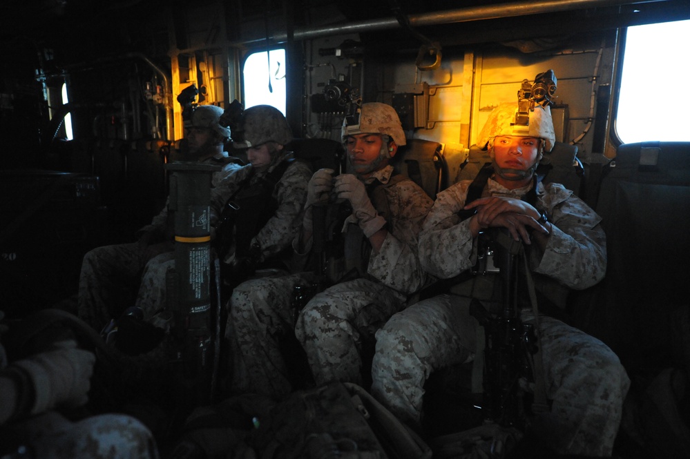 Company I Marines conduct recovery mission