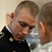 Barger checks uniform