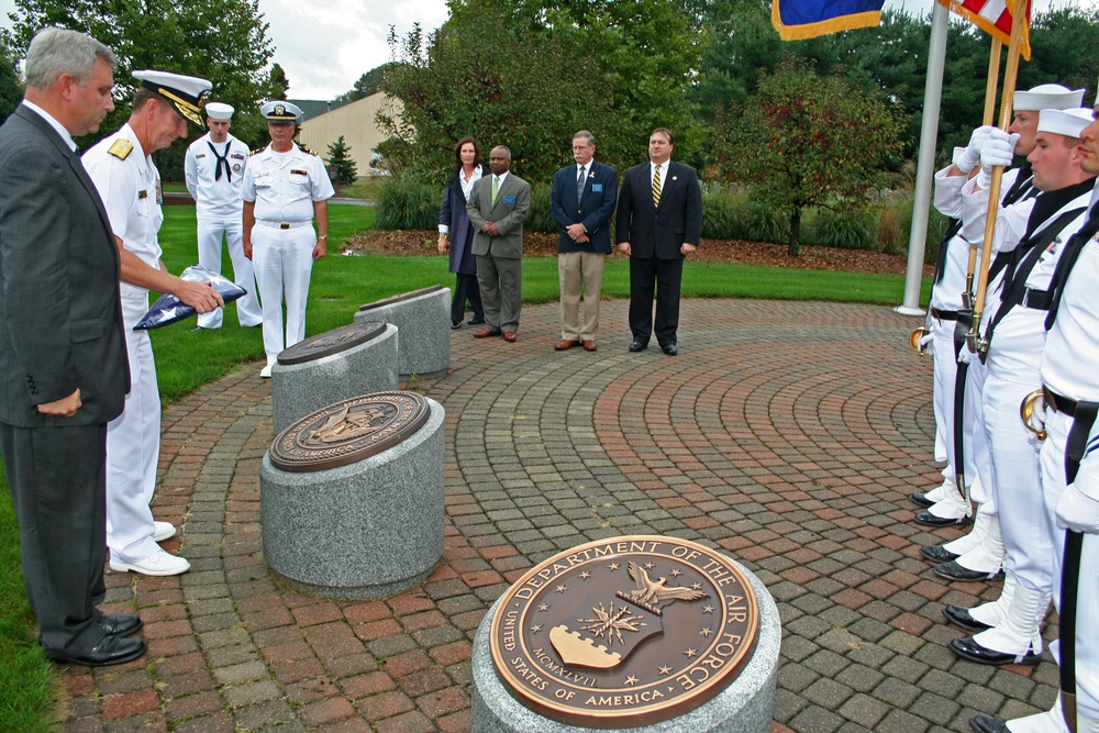 Massachusetts Veterans Memorial Cemetery flag dedication ceremony