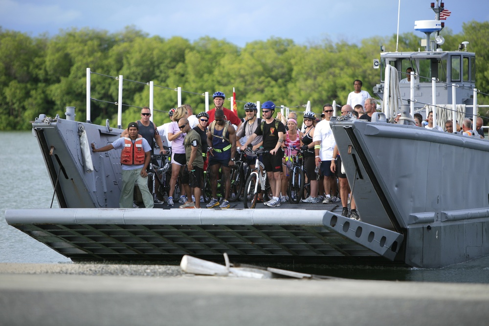 Marine Corps Half Marathon run/bike Guantanamo Bay