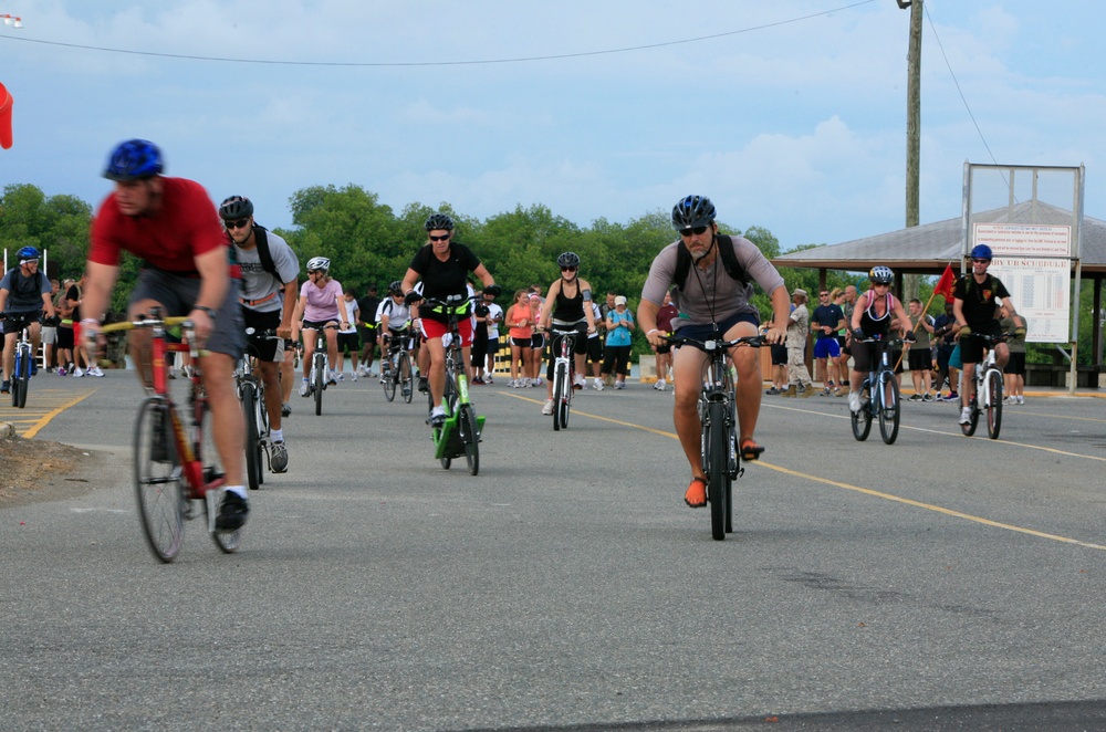 Marine Corps Half Marathon run/bike Guantanamo Bay