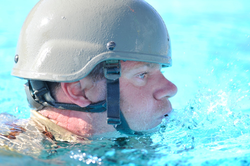 US Coast Guard water survival training JTF Guantanamo