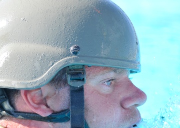 US Coast Guard water survival training JTF Guantanamo