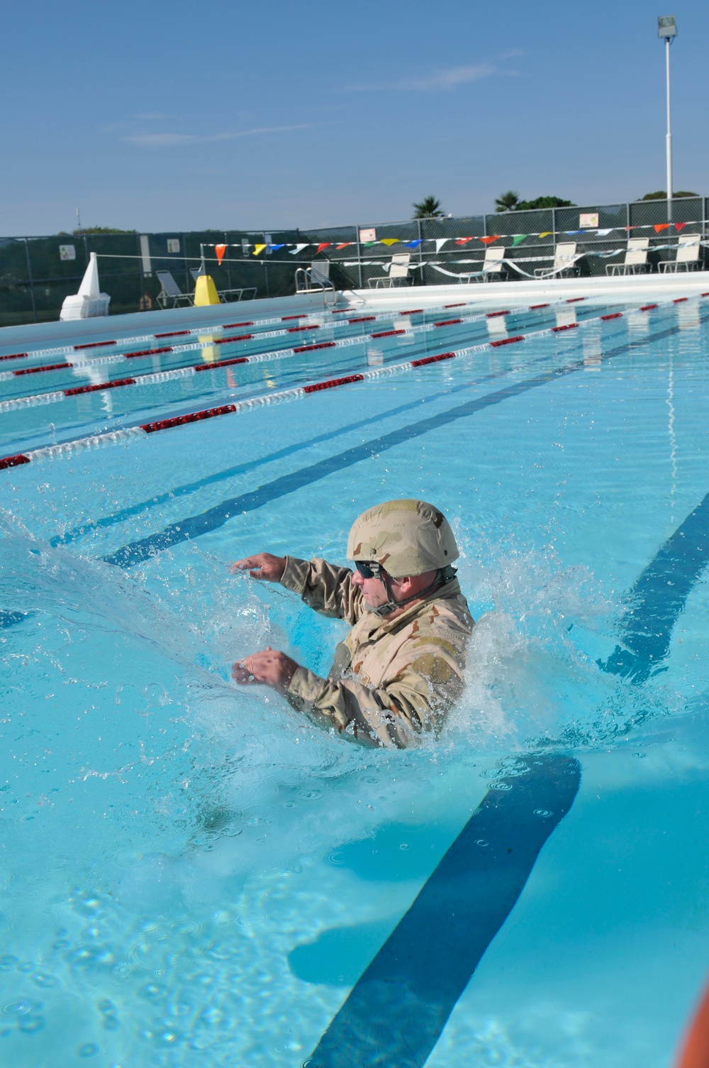 US Coast Guard water survival training JTF Guantanamo