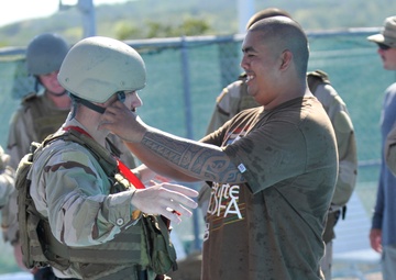 US Coast Guard water survival training JTF Guantanamo