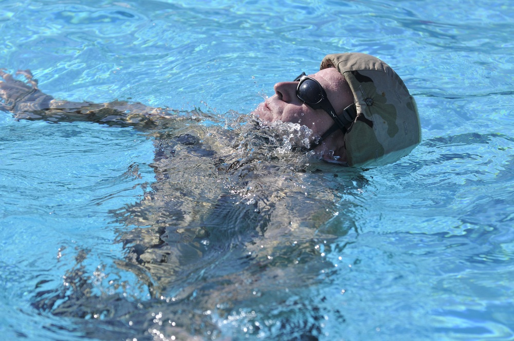 US Coast Guard water survival training JTF Guantanamo