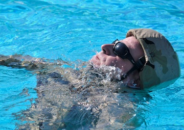 US Coast Guard water survival training JTF Guantanamo