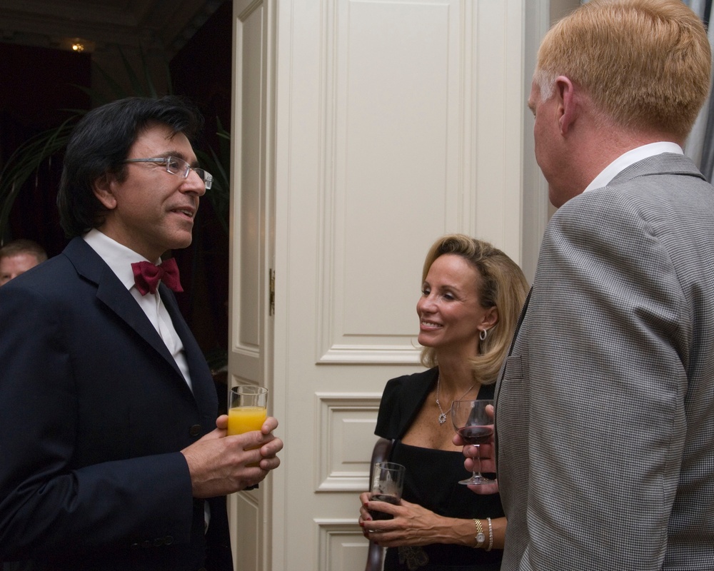 Adm. Stavridis host party for EUCOM leaders