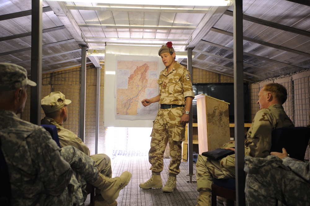 SACEUR visits troops in Afghanistan