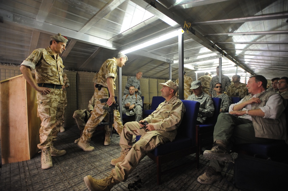 SACEUR visits troops in Afghanistan