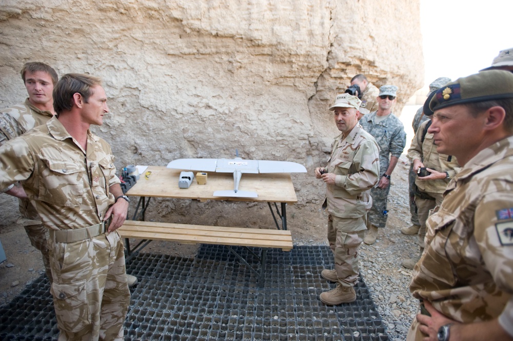 SACEUR visits troops in Afghanistan