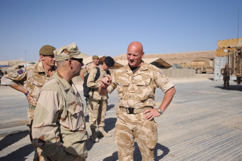 SACEUR visits troops in Afghanistan