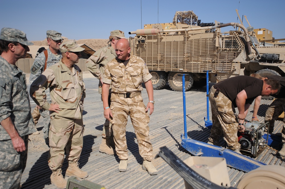 SACEUR visits troops in Afghanistan