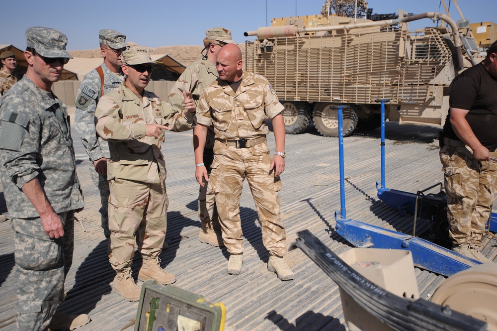 SACEUR visits troops in Afghanistan