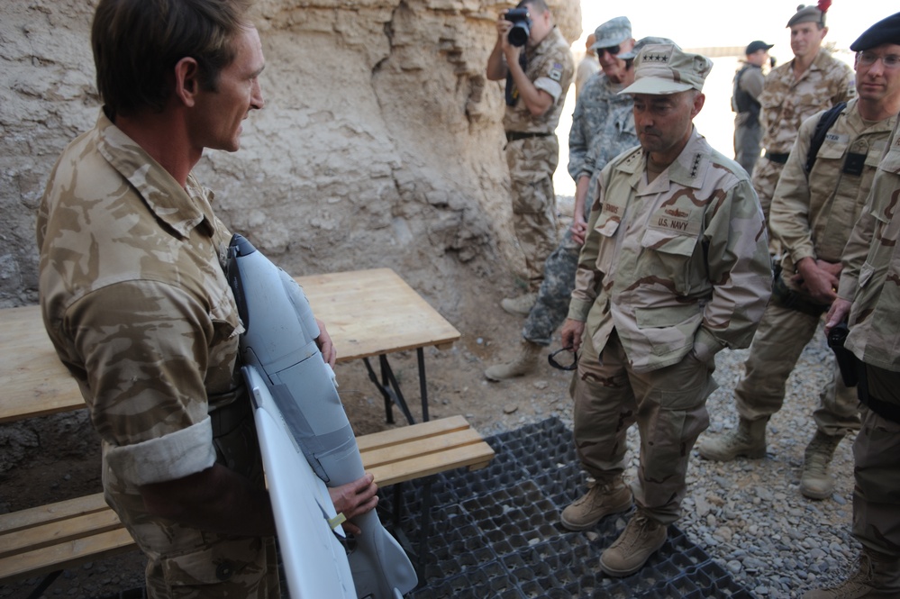 SACEUR visits troops in Afghanistan