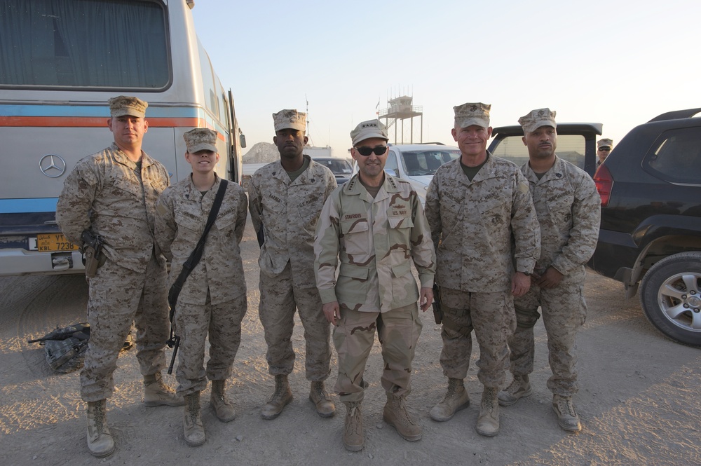 SACEUR visits troops in Afghanistan