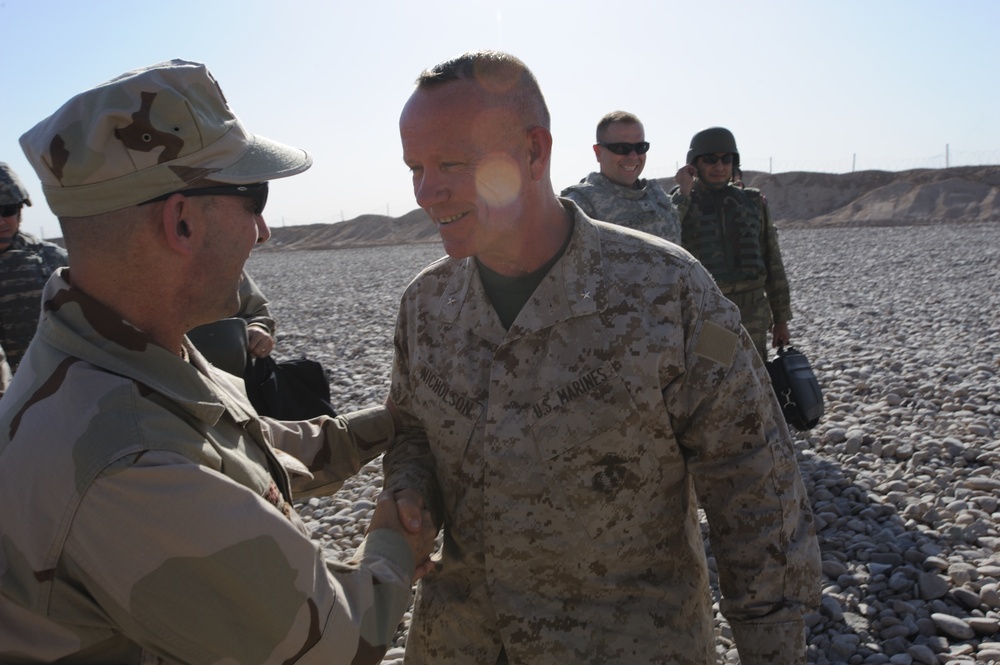 SACEUR visits troops in Afghanistan