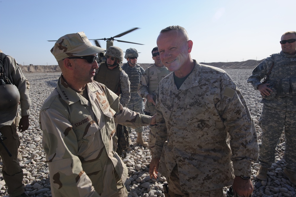SACEUR visits troops in Afghanistan