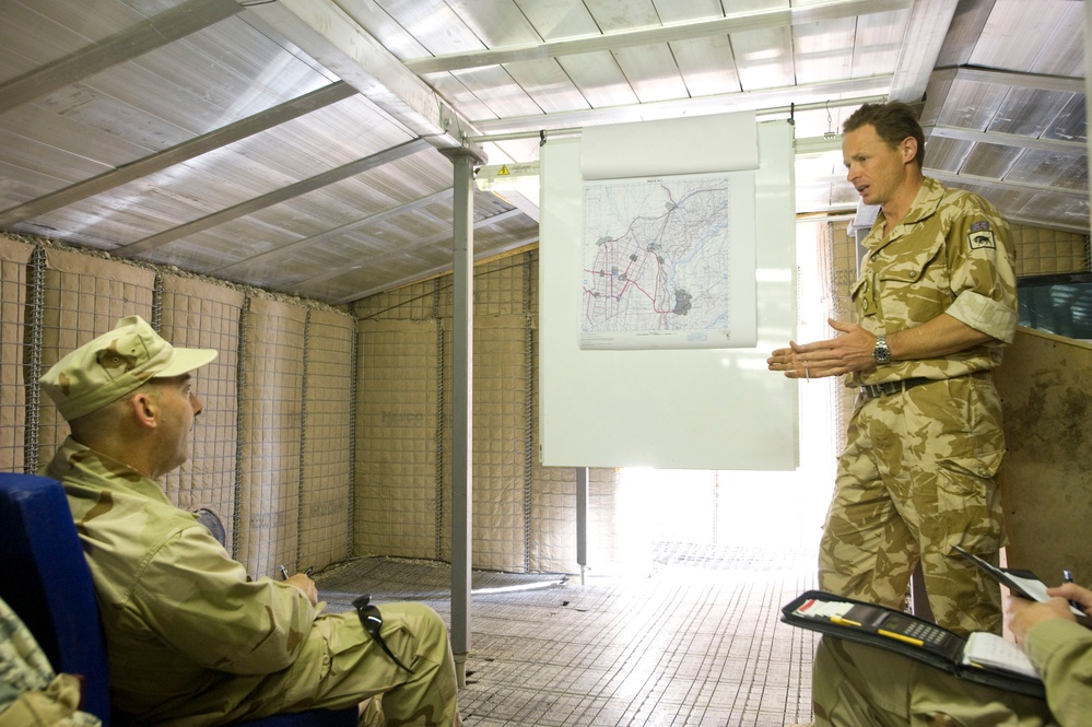 SACEUR visits troops in Afghanistan