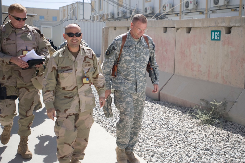 SACEUR visits troops in Afghanistan