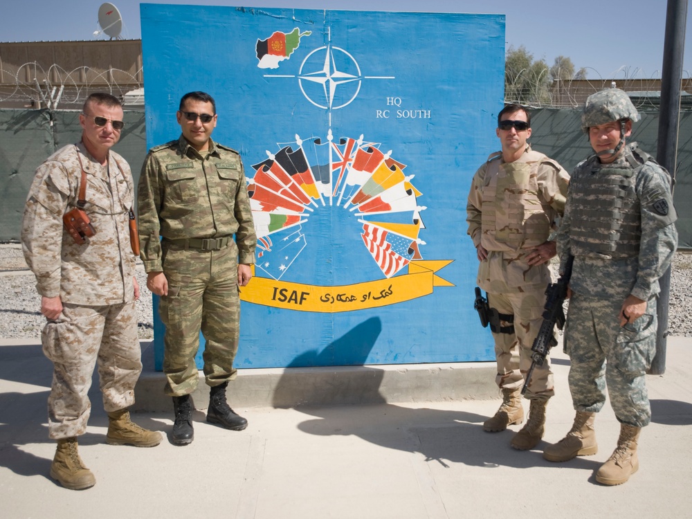SACEUR visits troops in Afghanistan