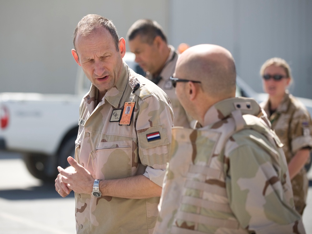 SACEUR visits troops in Afghanistan